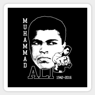 Sports Boxing Champion Legend Honorable Tribute Gift For Boxing Fans Sticker